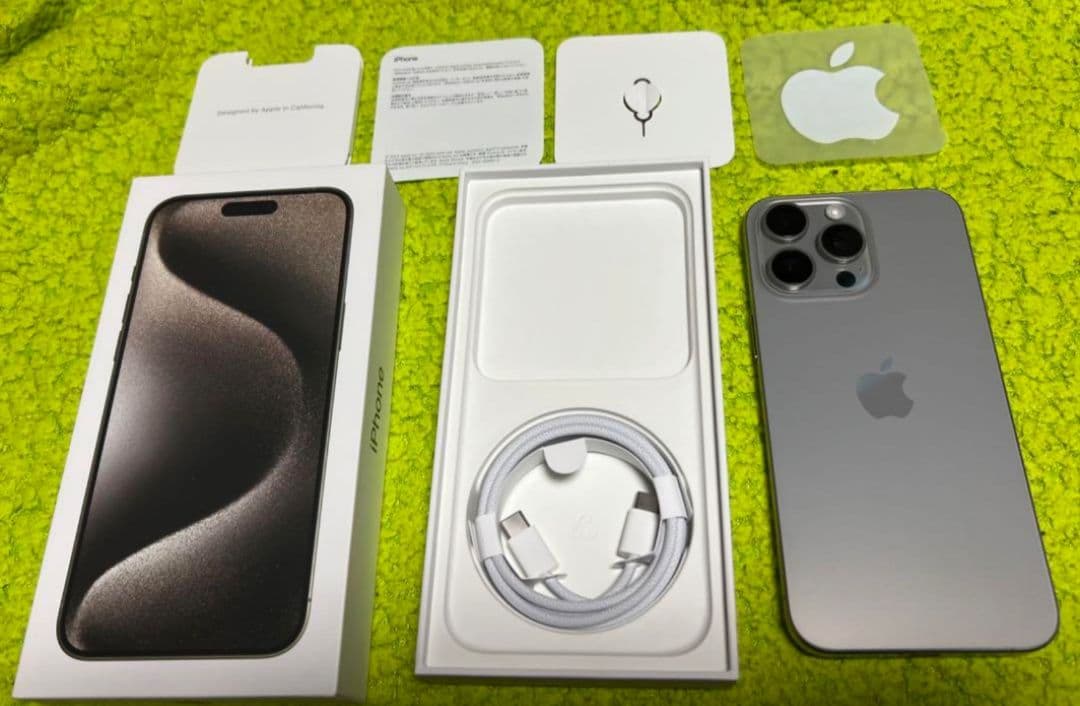 ★ストレージ１ＴＢ★２０２６年４月迄保証有★iPhone１５pro MAX★美品