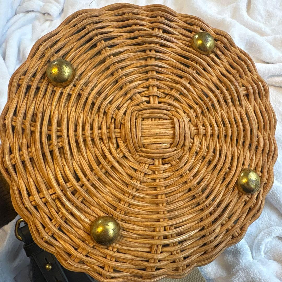 CHRISTIAN DIOR かごバッグ