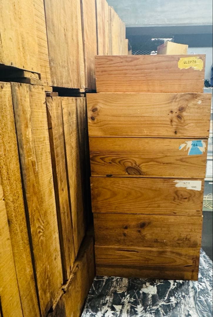 9/23限定値引‼️ワイン 木箱 ヴィンテージ アンテーク 19箱 1990年代