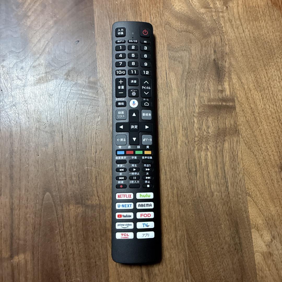 【お値下げOK】美品 TCL 量子ドット4K液晶テレビ 43C655