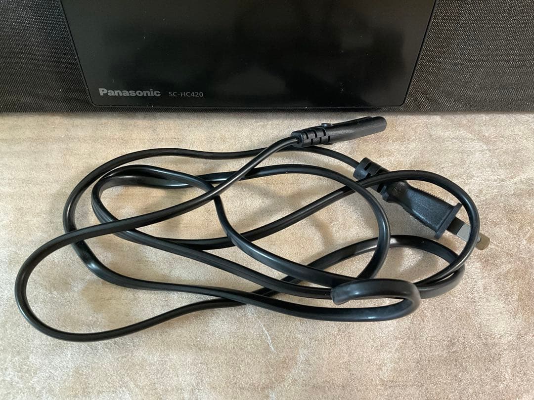 Panasonic SC-HC420-K ミニコンポ　動作確認OK