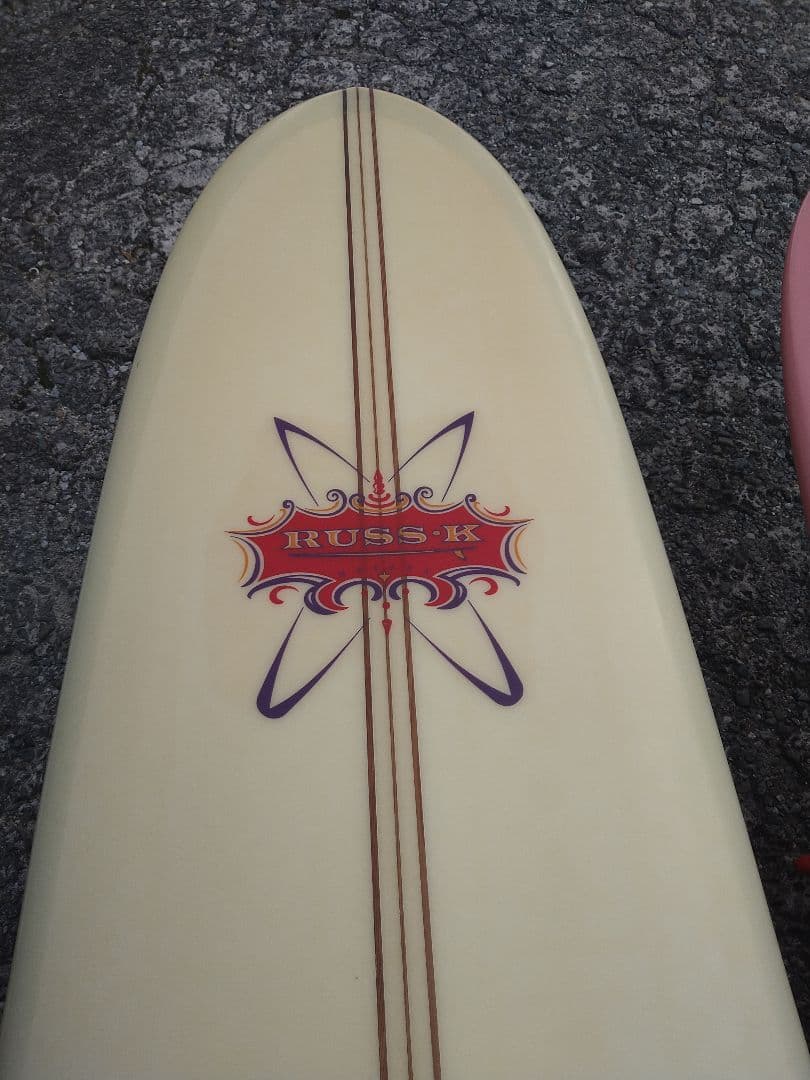 RUSS-K　ラスケー　ロングボード　サーフボード　フィン