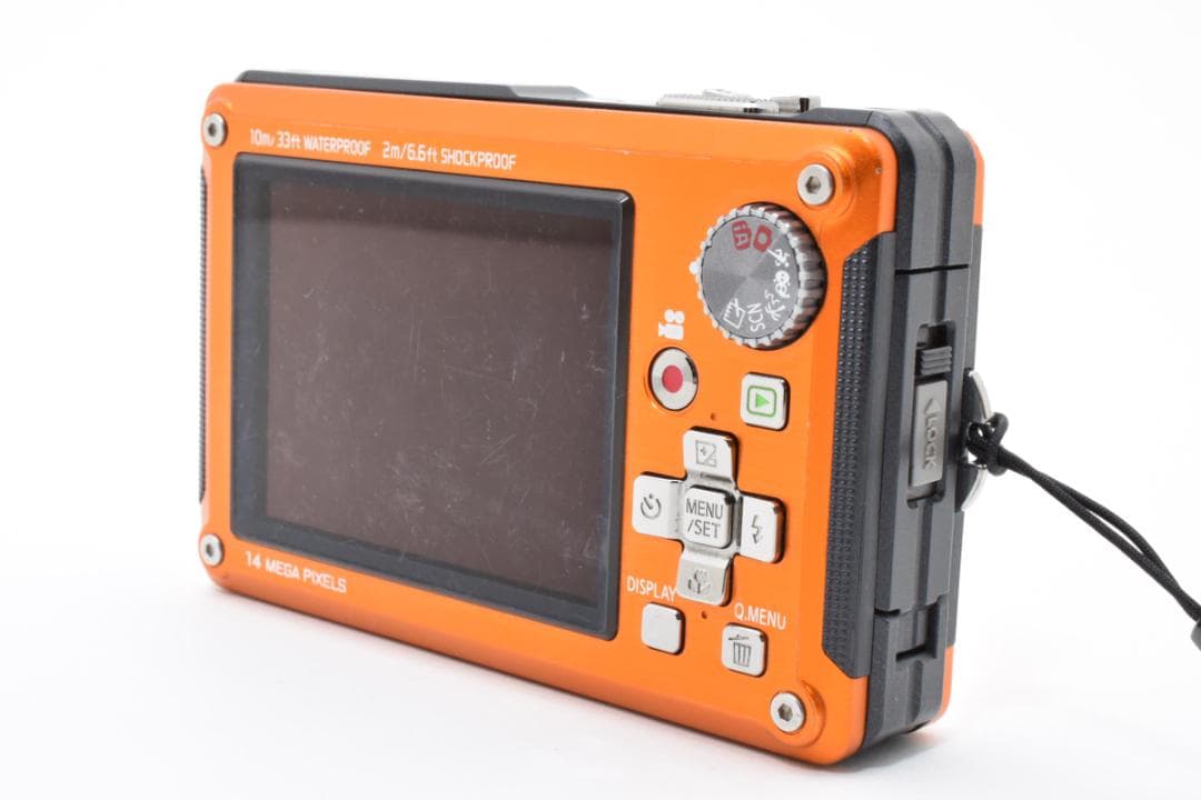 【美品】Panasonic LUMIX DMC-FT2 オレンジ　動作確認済