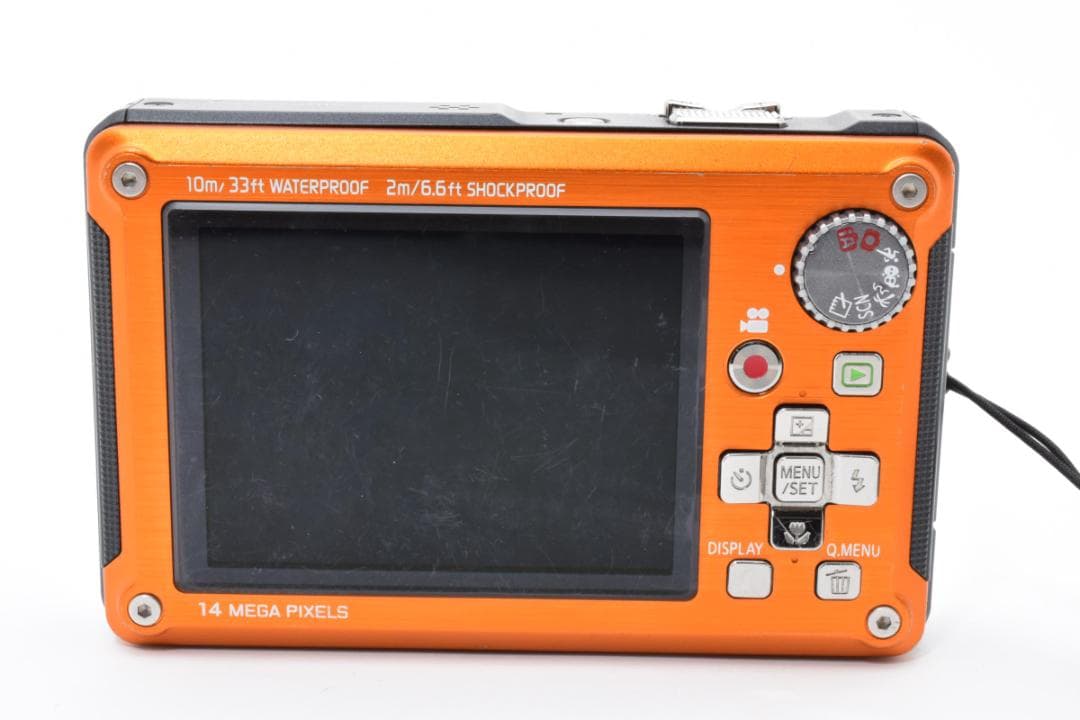 【美品】Panasonic LUMIX DMC-FT2 オレンジ　動作確認済
