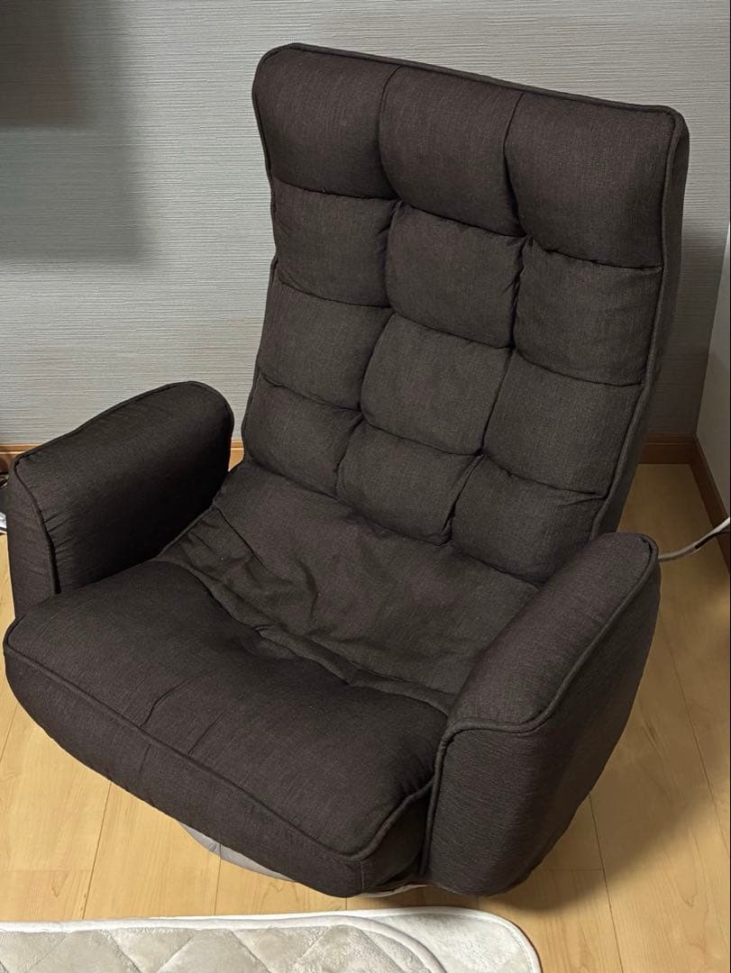 山善 心地よすぎる肘付き回転座椅子 SKZ-72