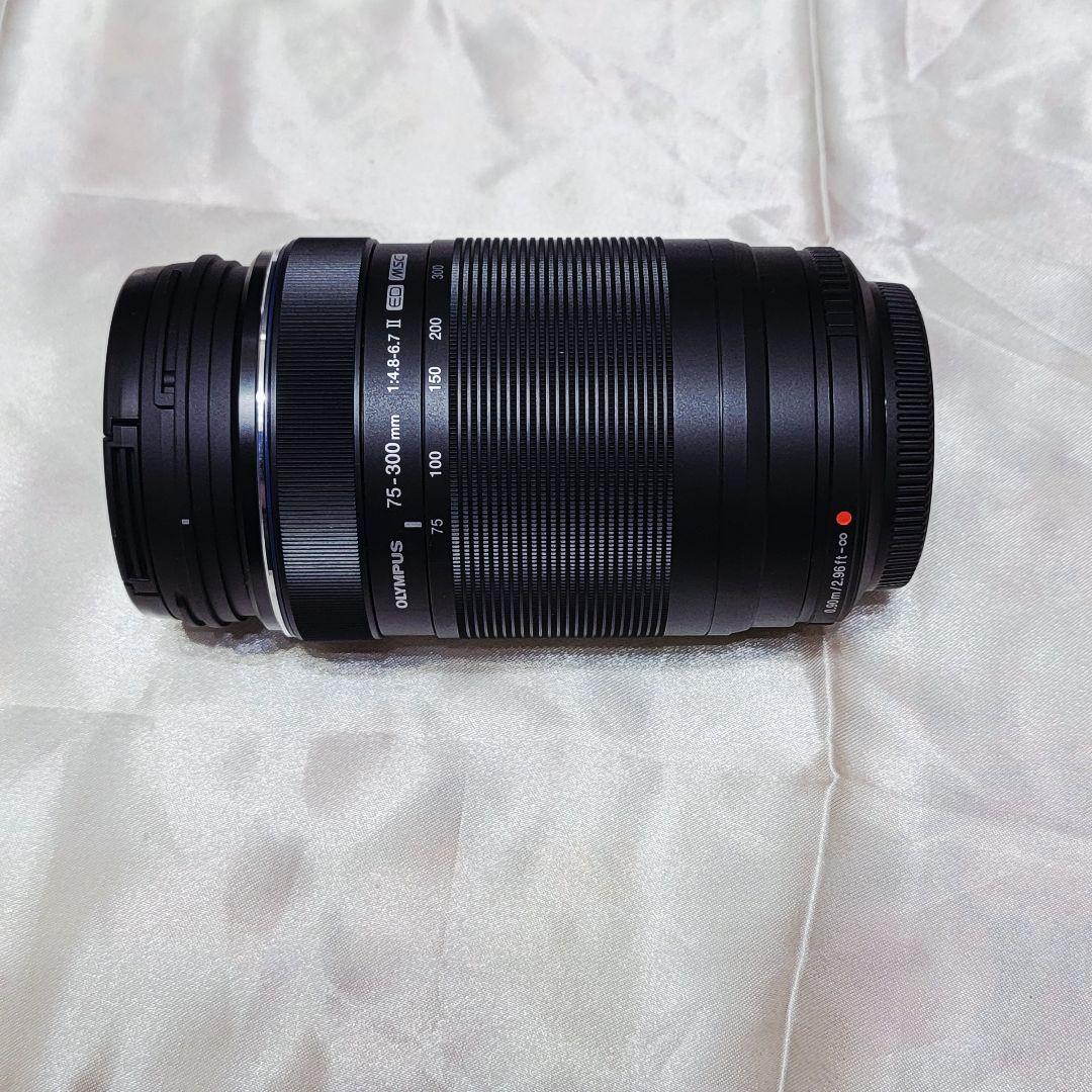 美品　オリンパス M.ZUIKO DIGITAL ED 75-300mm　レンズ