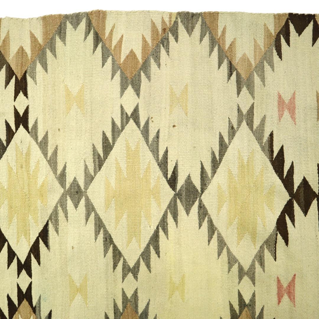 40s ビンテージ NAVAJOナバホ ラグ マット インディアン ブランケット