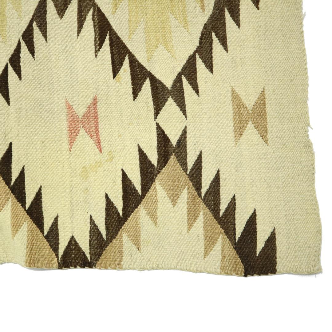 40s ビンテージ NAVAJOナバホ ラグ マット インディアン ブランケット