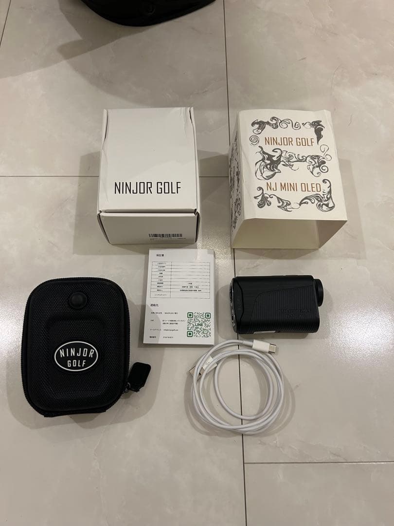 極美品　NJ MINI OLED レーザー距離計