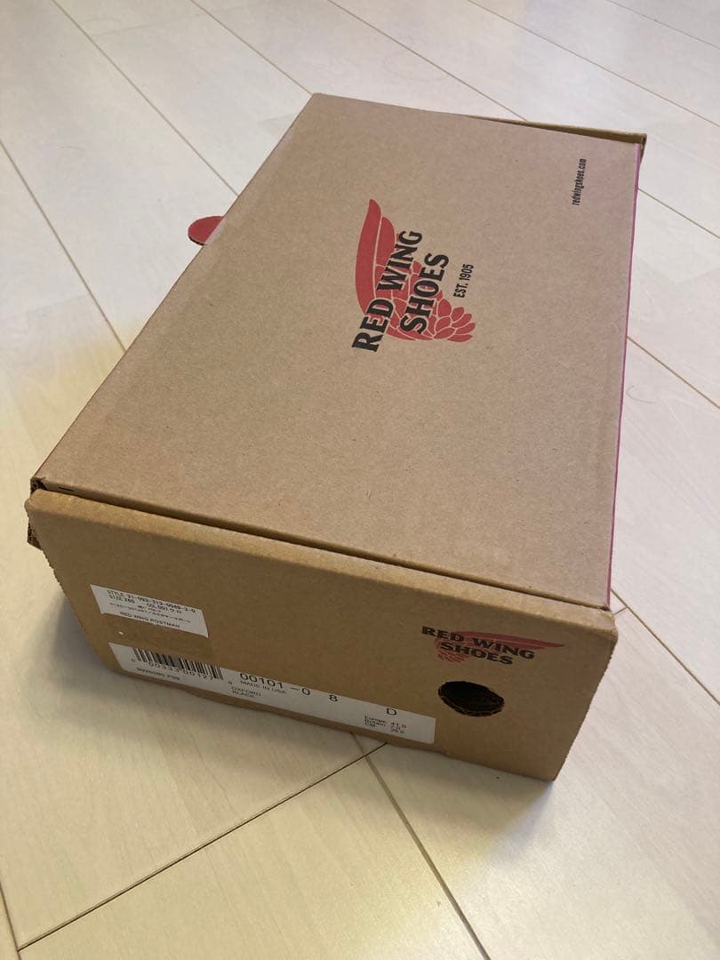 【美品】RED WING レッドウイング ポストマン 101 US8 黒 短靴