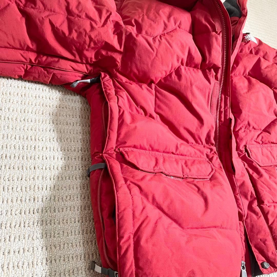 モコモコ極厚 ノースフェイス スノージャケット スキー スノボー 雪かき