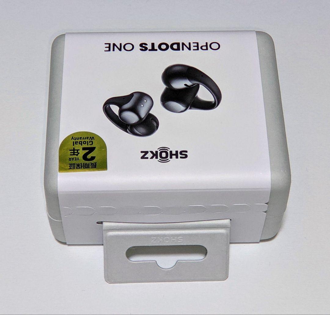 新品 Shokz 完全ワイヤレスイヤホン OpenDots ONE ブラック