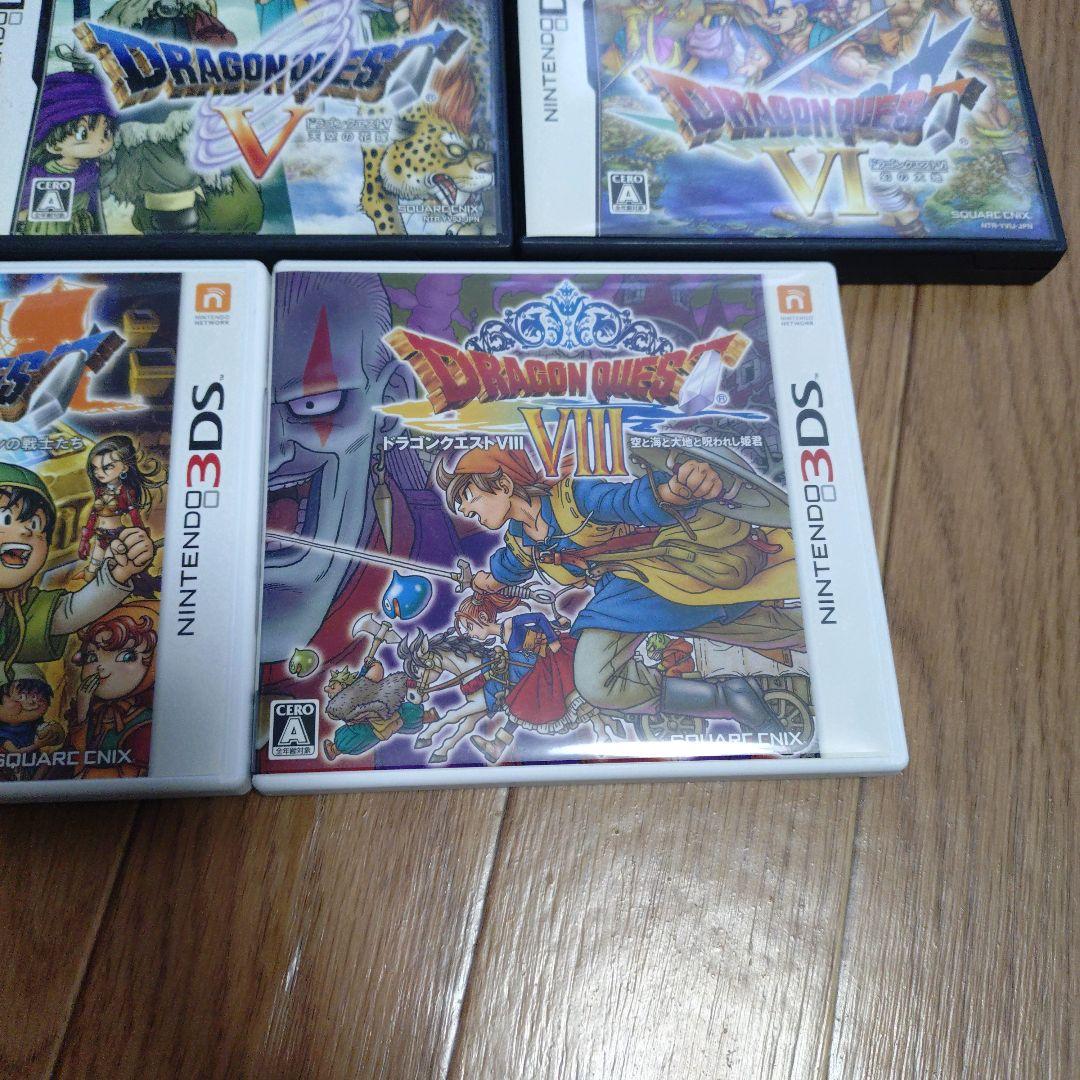 3DSLL本体ドラゴンクエストIV V Ⅵ Ⅶ VIII セット メダロット8