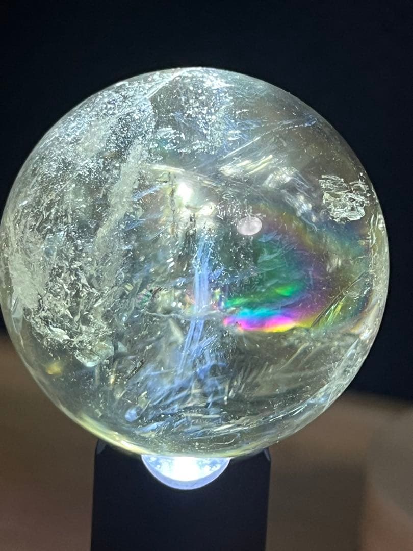 天然石　シトリンクォーツ　ブルーニードル　エンジェルラダーNo.715