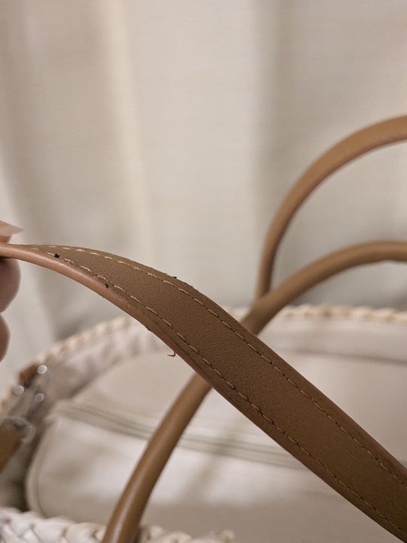 DEAN & DELUCA / 保冷ポーチ付 かごバッグ　大