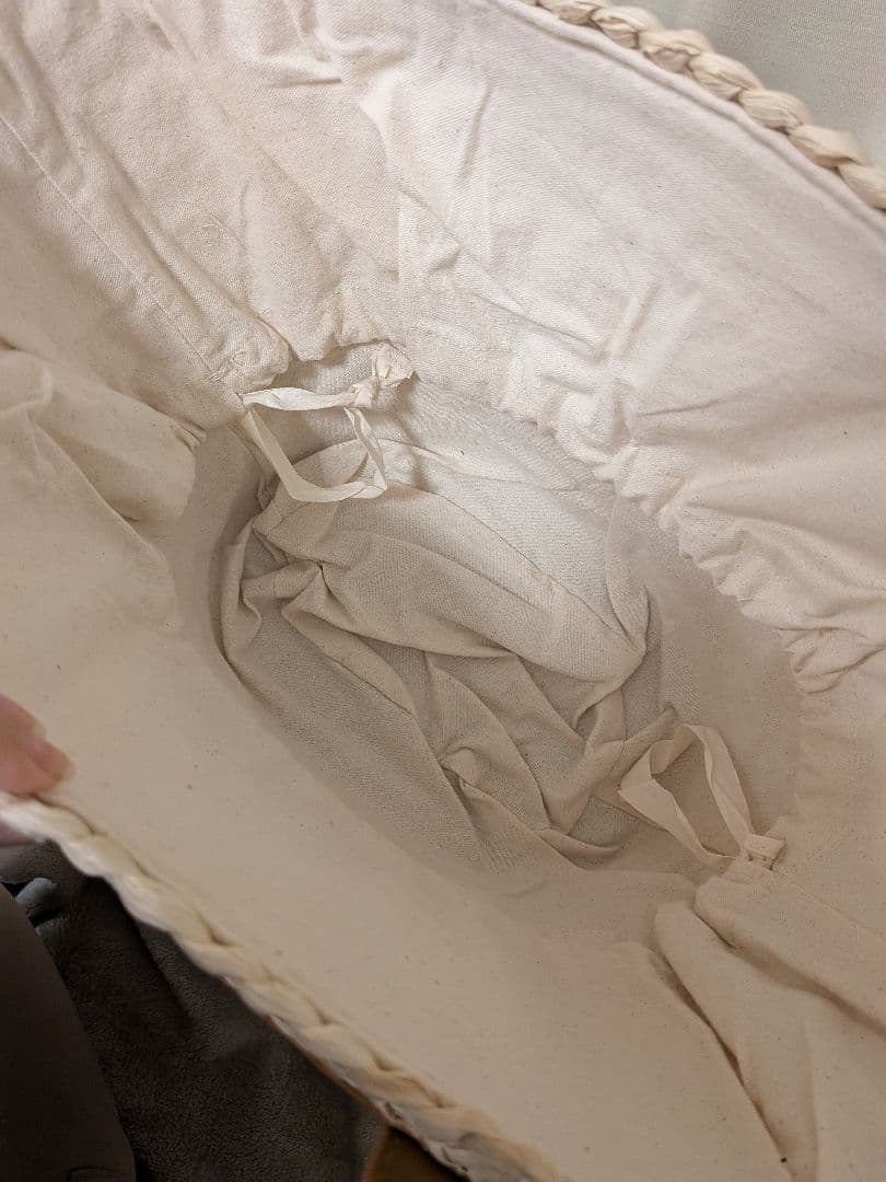 DEAN & DELUCA / 保冷ポーチ付 かごバッグ　大