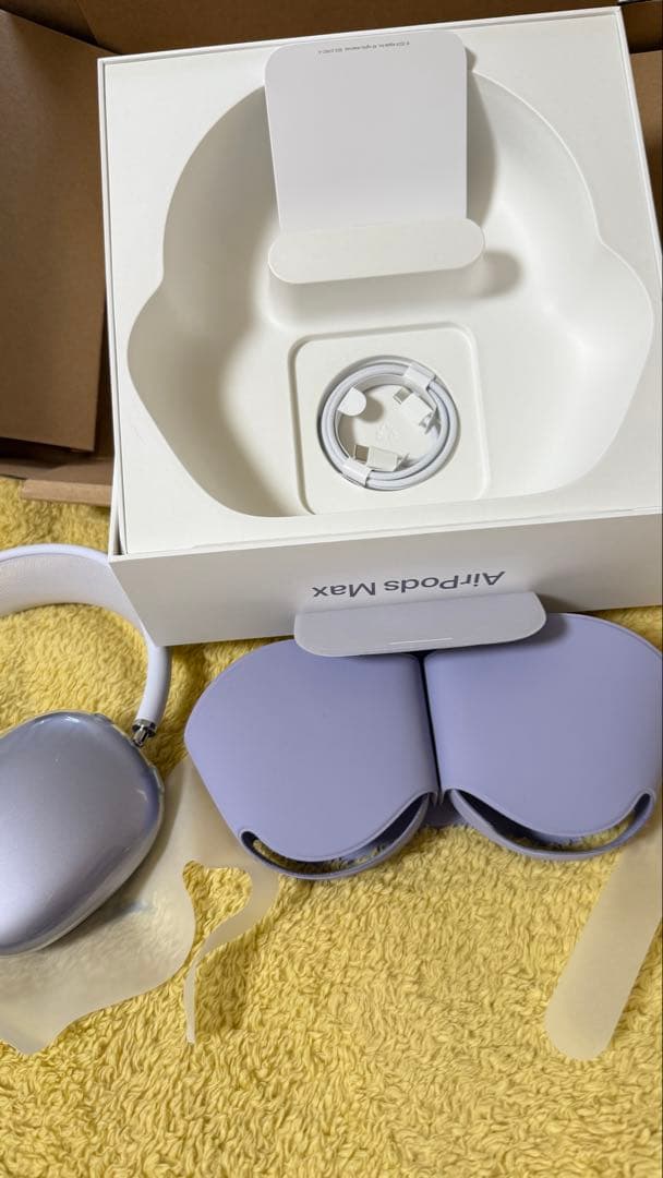 ヘッドホン Apple Air Pods Max purple A3184