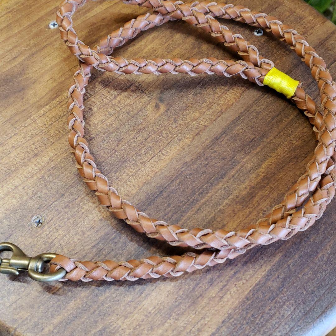 犬用四つ編みリード