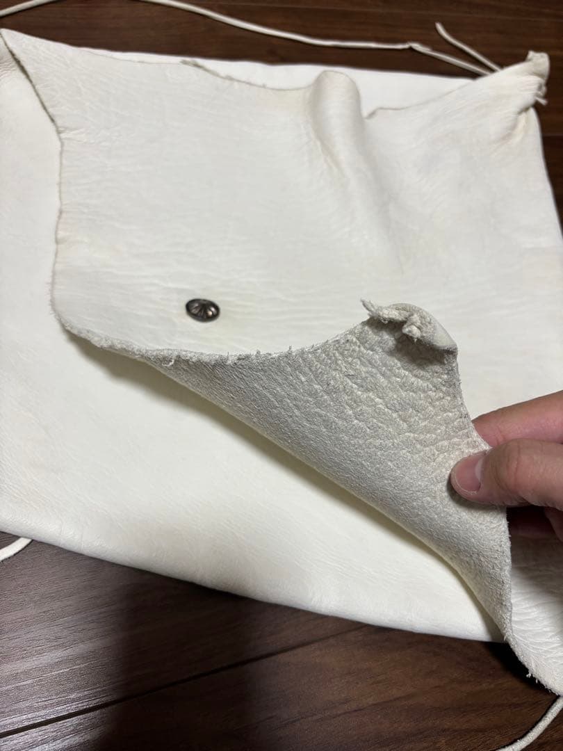 [一時専用]goro's ゴローズ ディアスキンバッグ コンチョ付きフェザーイー