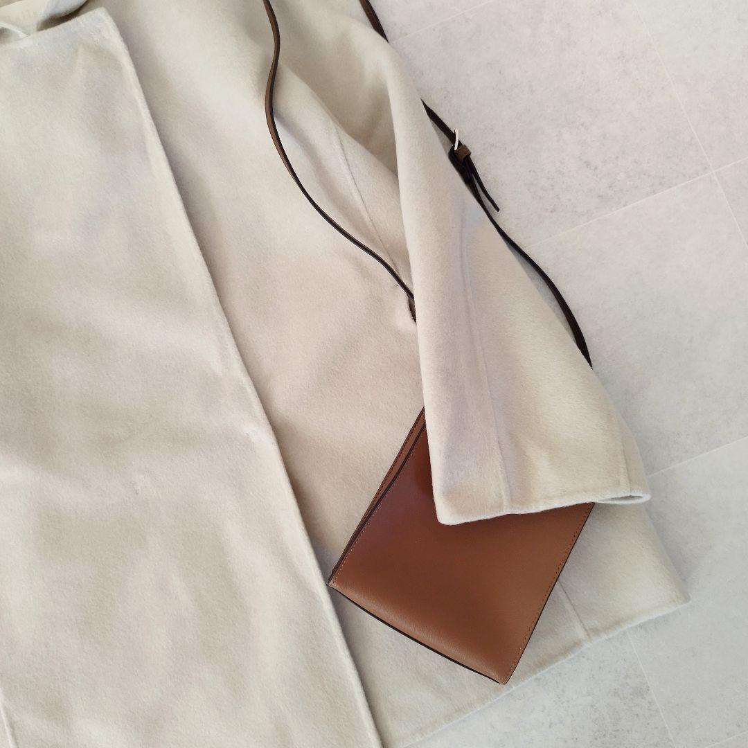 美品✨ボールジィ プレミアムウール リバーフーデットコート　薄ベージュ M相当