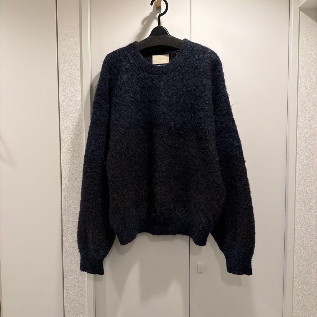YOKE for 1LDK BORDER CREWNECK KNIT サイズ2