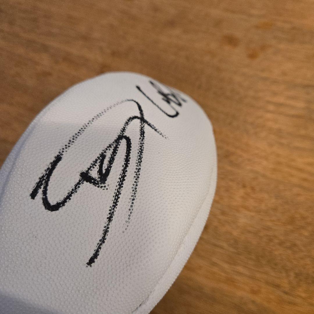 オールブラックス　サイン　ラグビーボール　TUDOR