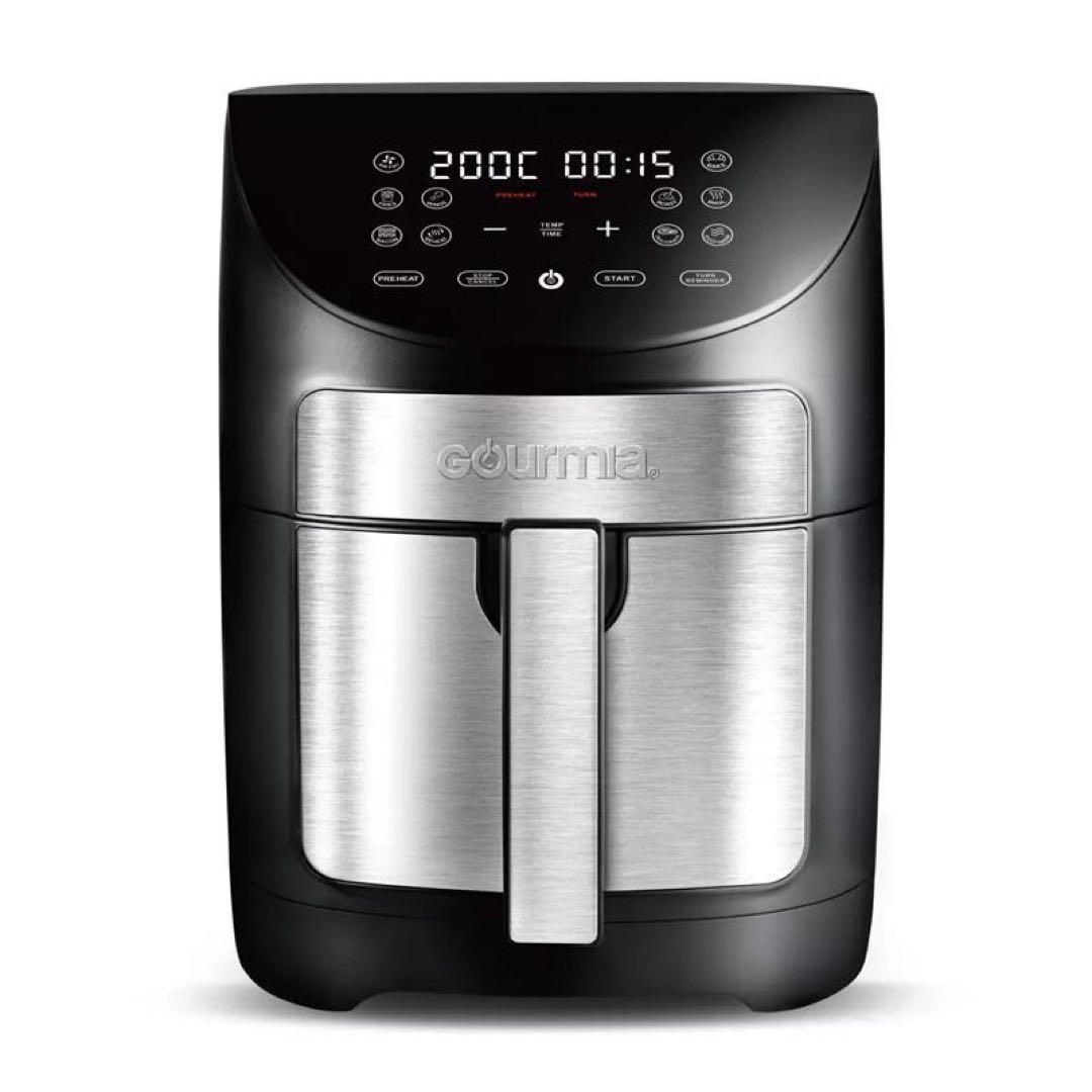 キッチン家電 GOURMIA DIGITL AIR FRYER Black Silver