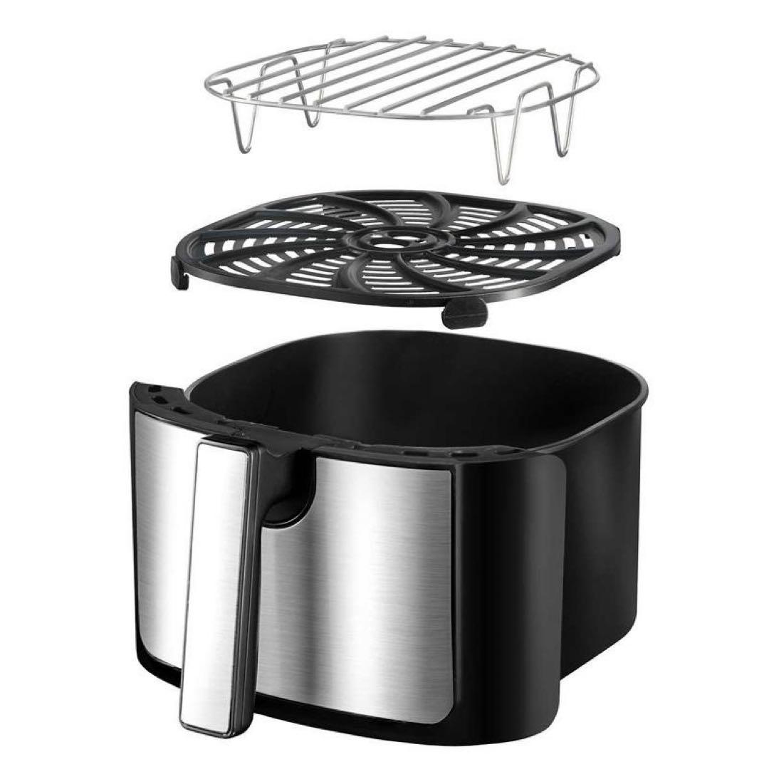 キッチン家電 GOURMIA DIGITL AIR FRYER Black Silver