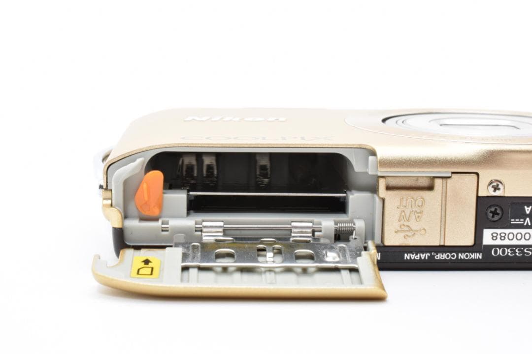 【美品】Nikon COOLPIX S3300 ゴールド　動作確認済