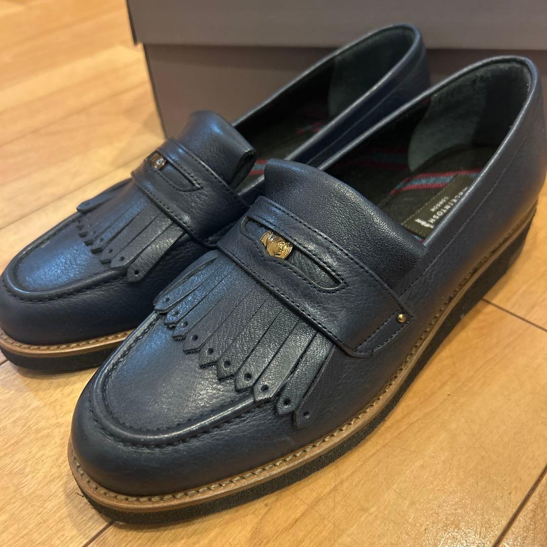 MACKINTOSH LONDON(ネイビーローファー)