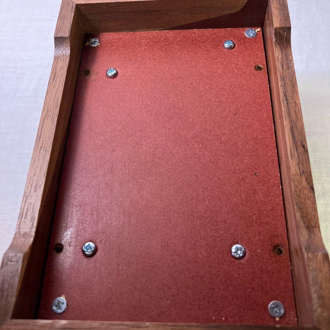 オルガニート20音 箱根山麓クラフトフジタ ウォールナット寄木ケース。