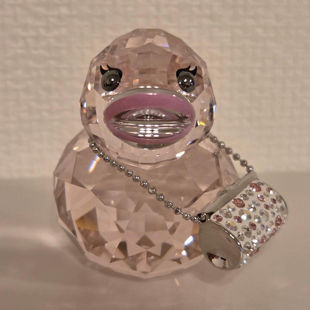 【希少・美品】スワロフスキー　ハッピーダック　アヒル　ファンシーフェリシア