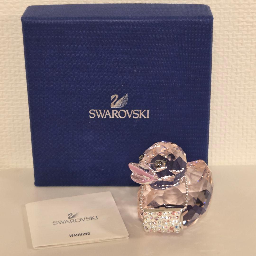 【希少・美品】スワロフスキー　ハッピーダック　アヒル　ファンシーフェリシア