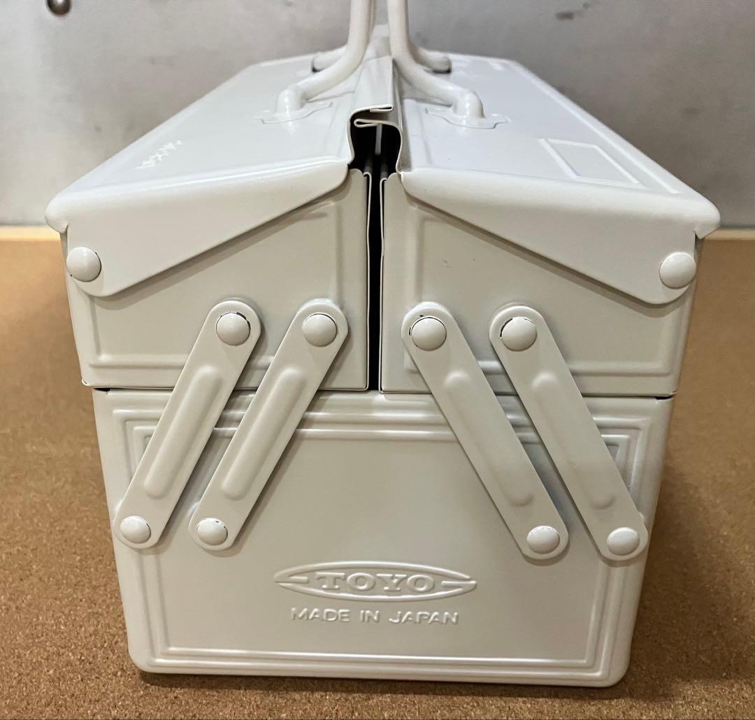 TOYO ST-350 ツールボックス　ホワイト系　美品　ほぼ未使用
