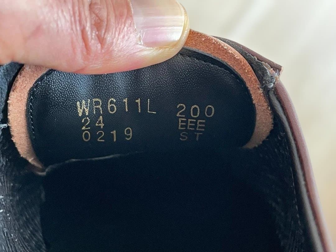 アシックス ランウォーク WR611L ビジネスシューズ ゴアテックス 24cm