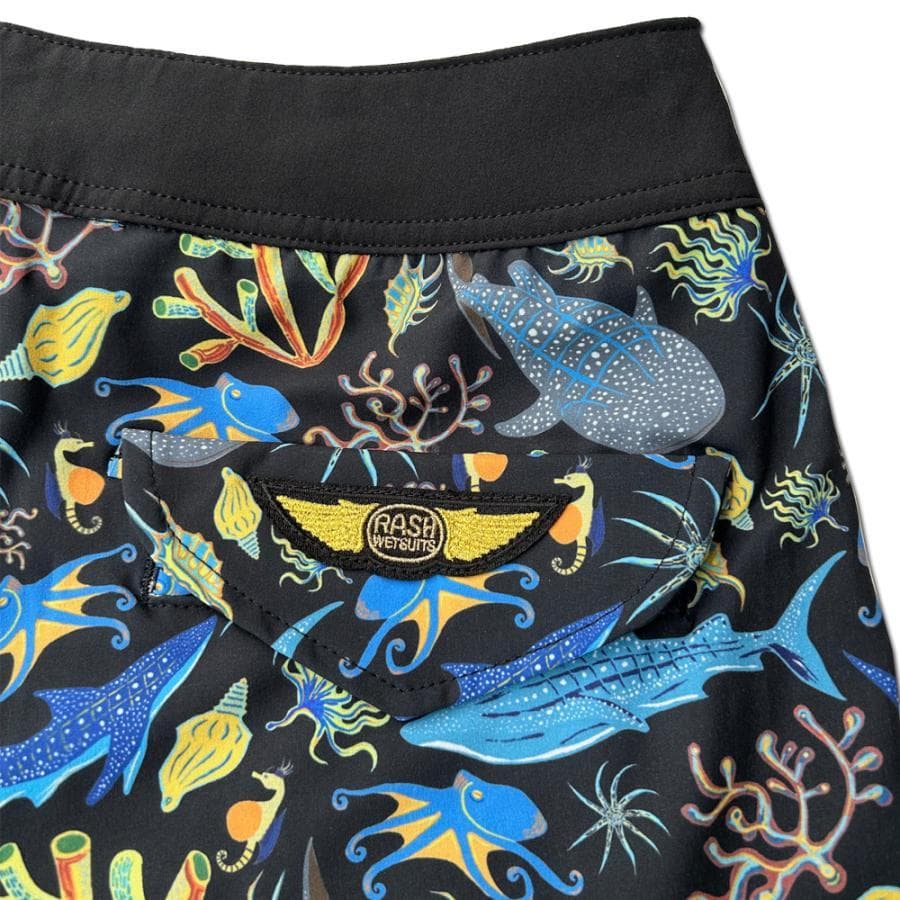 サーフィン・ボディボード RASH WETSUITS RASH 4WAY Board Shorts 34