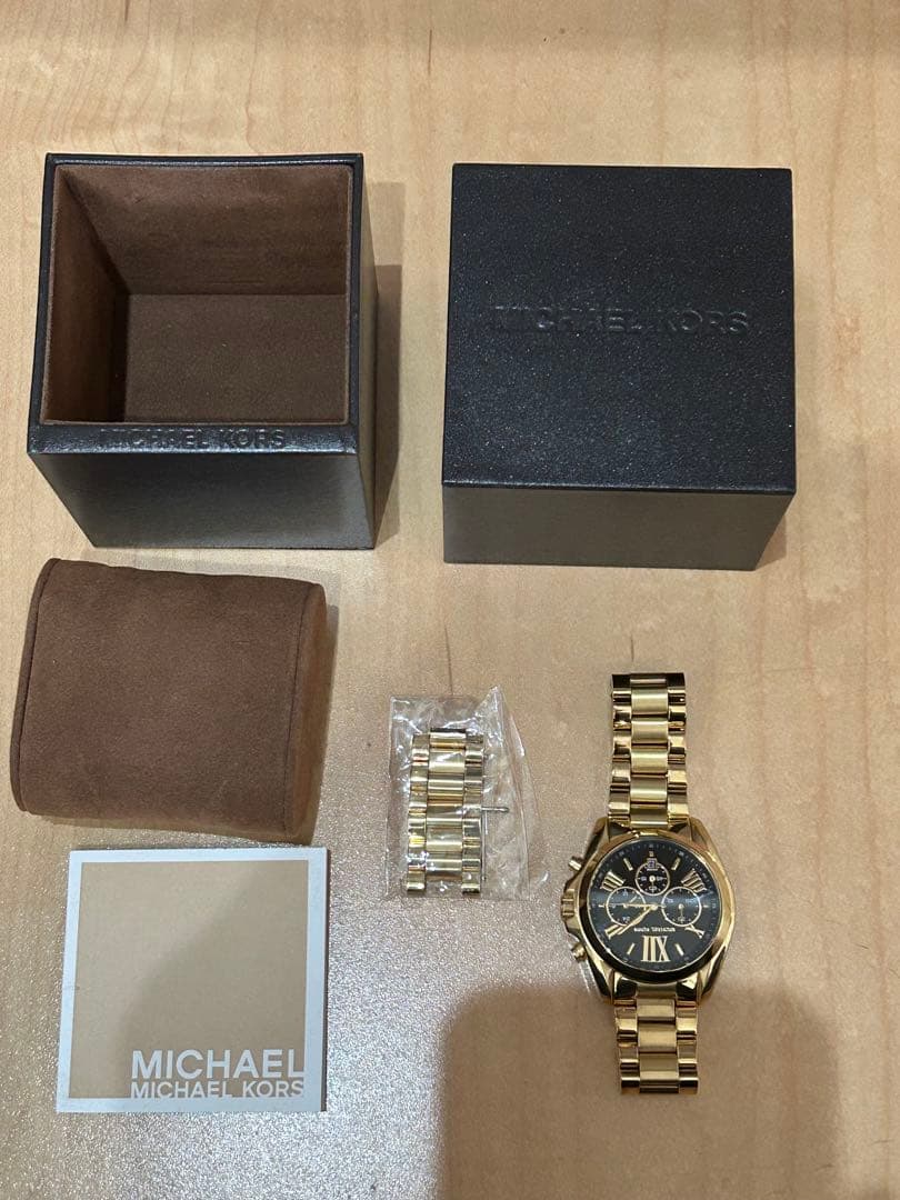 MICHALE KORS ゴールド　クロノグラフ　MK5739