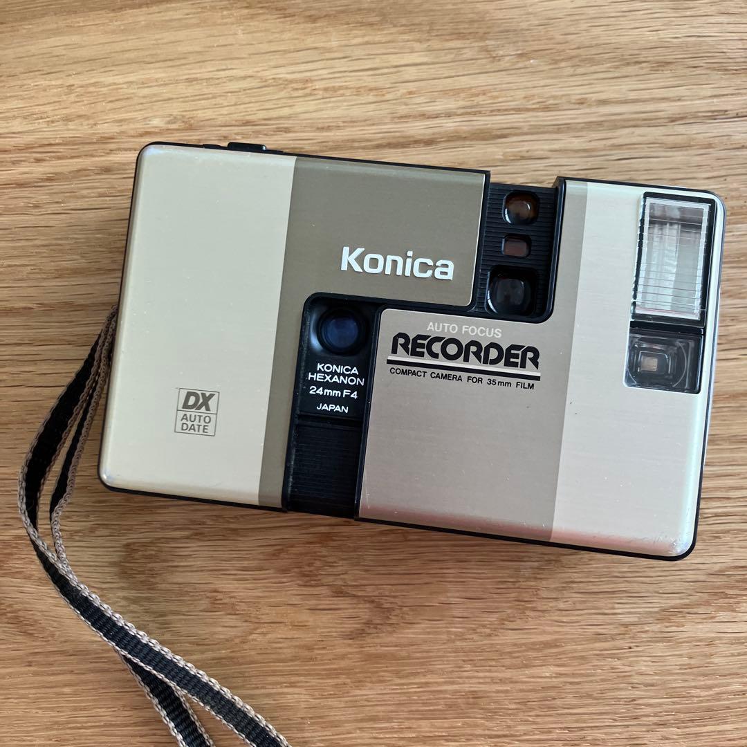 【ジャンク】Konica Recorder DX/コニカ・レコーダーDX