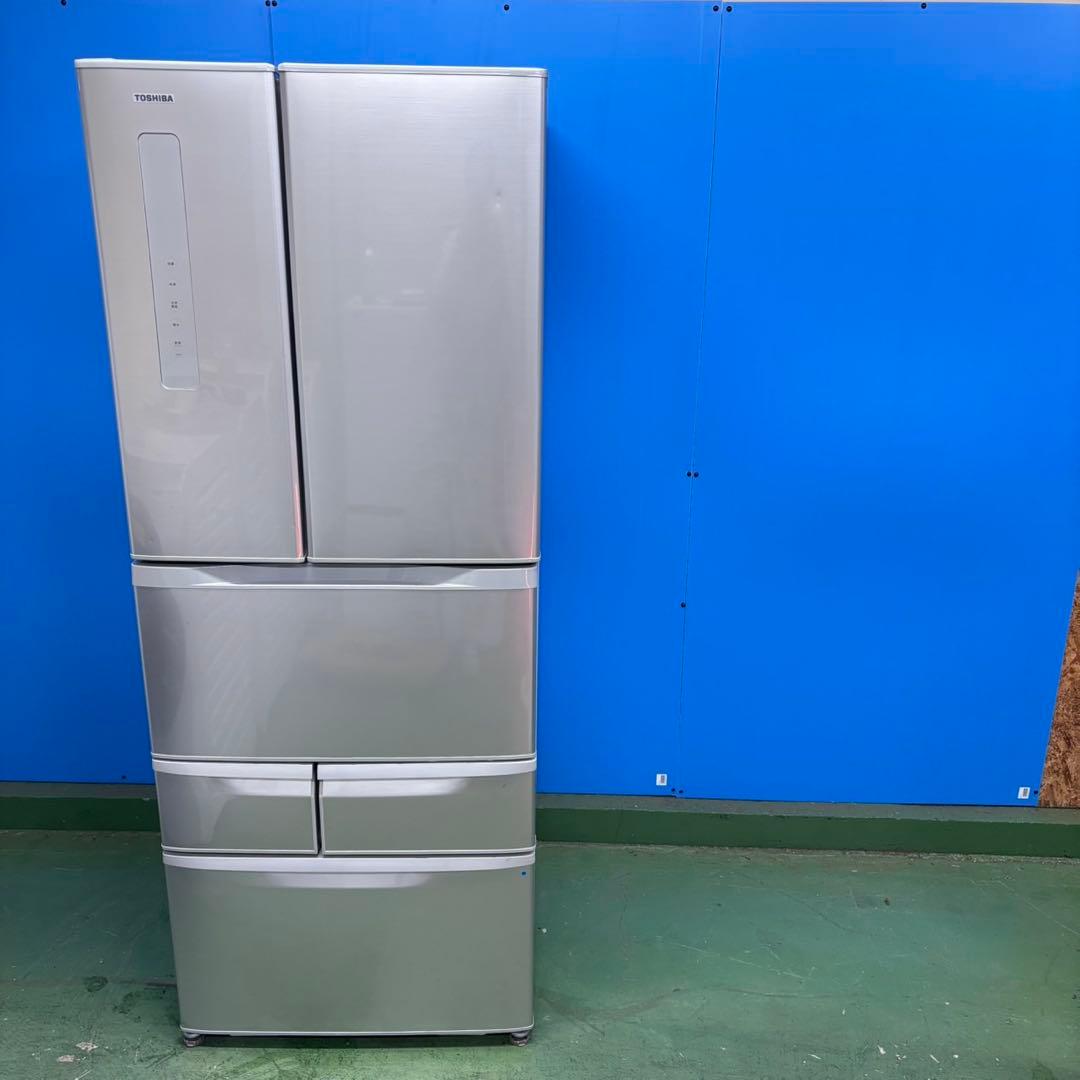 642 冷蔵庫　大型　6ドア　ファミリー向　400L〜500L 極美品　観音開き