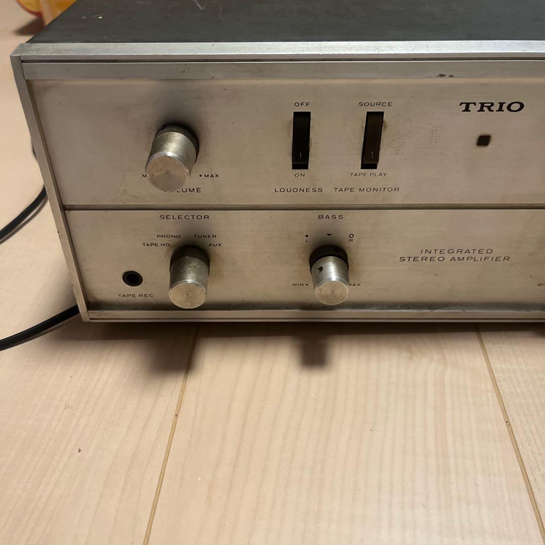 TRIO 真空管式プリメインアンプ W-46K ジャンク
