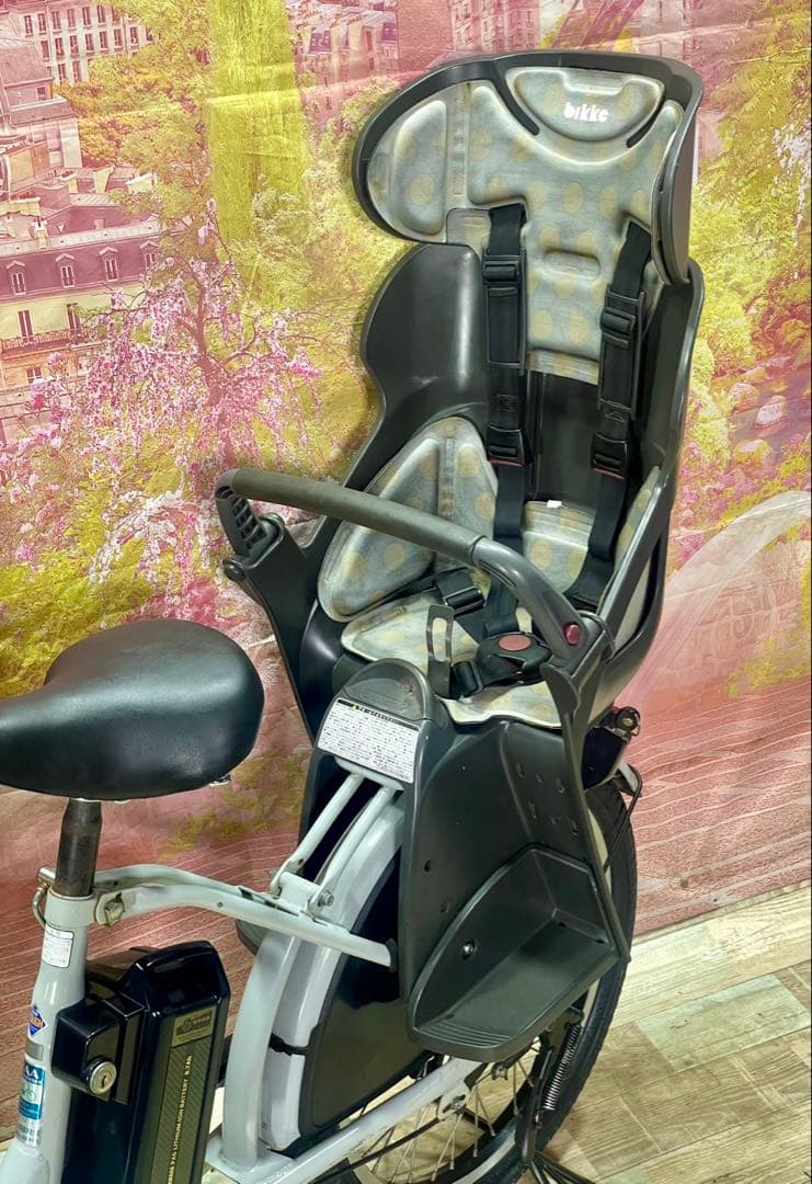 ZK3310 電動自転車 ブリヂストン ビッケ 子供乗せ 20インチ 送料無料