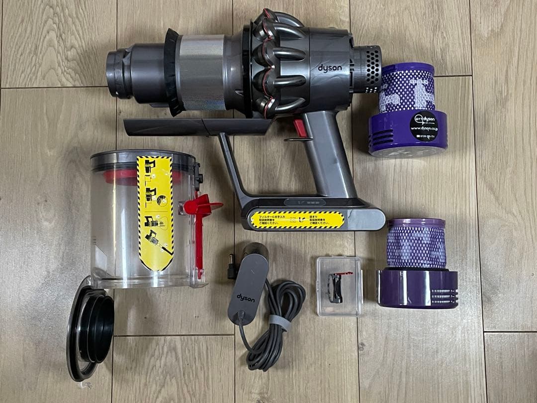 ダイソン②V10SV12 ２ヘッドから選択　２本のパイプ付　補強型トリガー装着