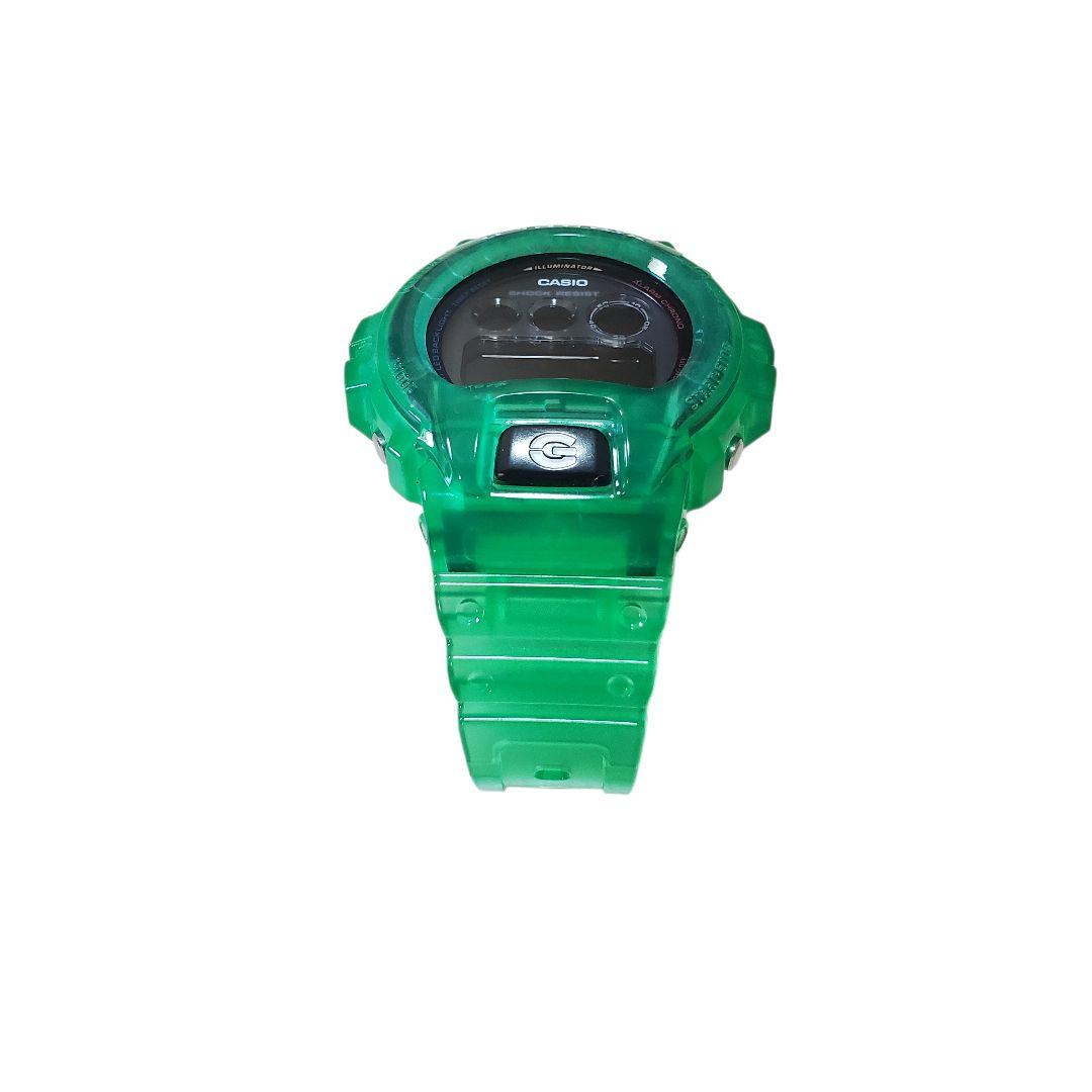 【状態良好】CASIO G-SHOCK DW-6900JT スケルトングリーン