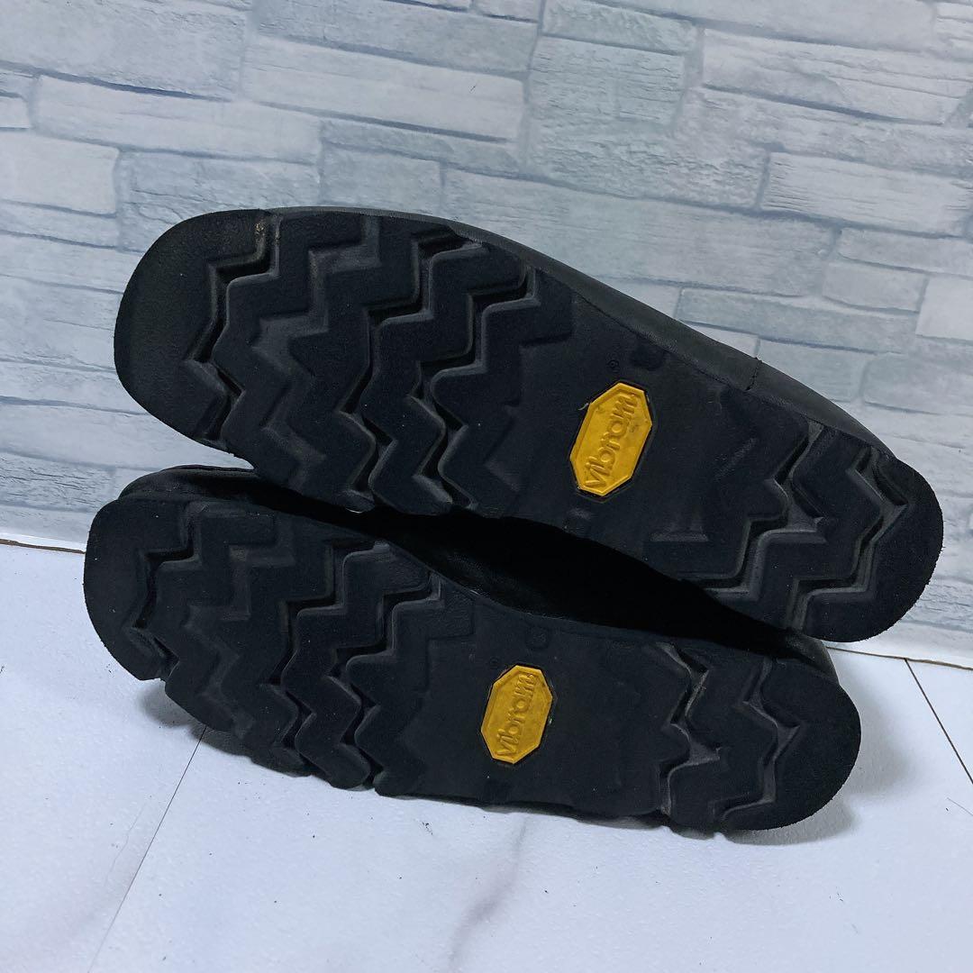 美品 クラークス ワラビーブーツ ゴアテックス 26 ビブラム 黒 シボレザー