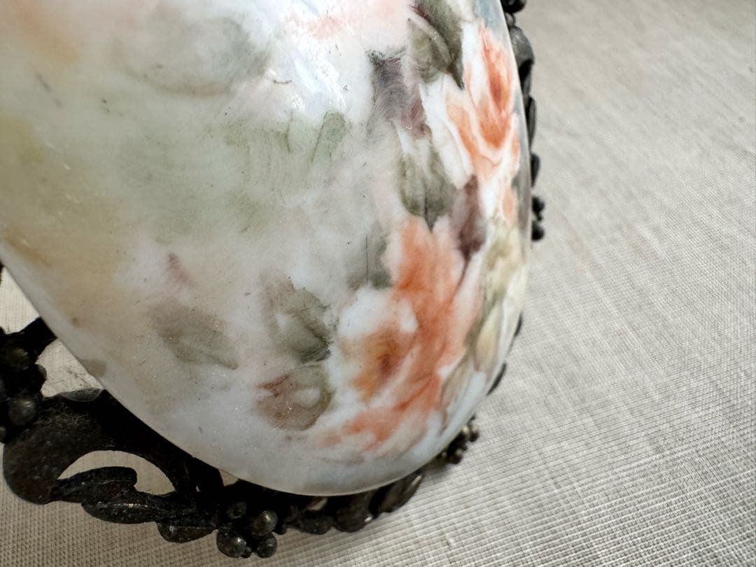 1920s ロンドン 作家サイン付き 手書き ポーセリン 置物 アンティーク