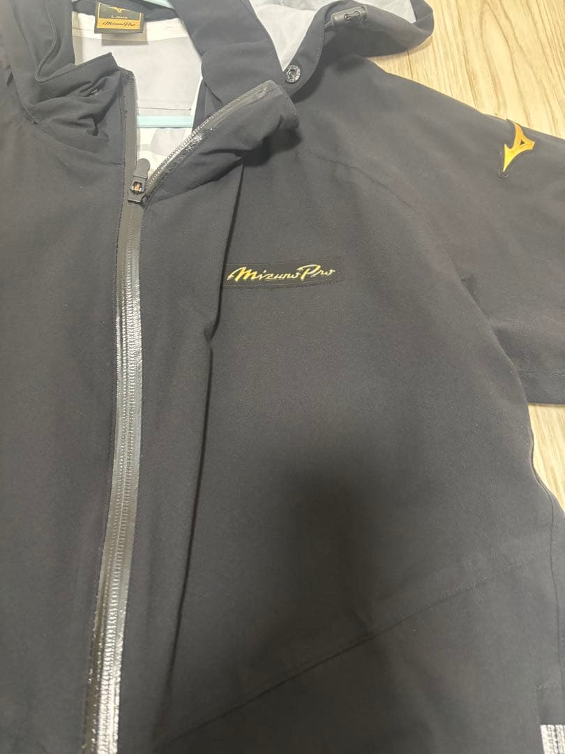 Mizuno Pro レインコートLサイズ ブラック