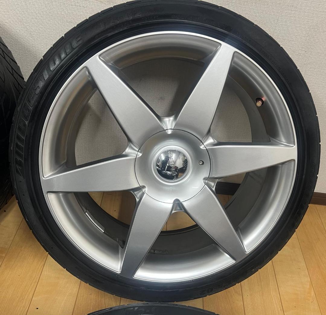 6*6様 LENSO 18x8J ET 45 PCD100/114.3 4穴 4