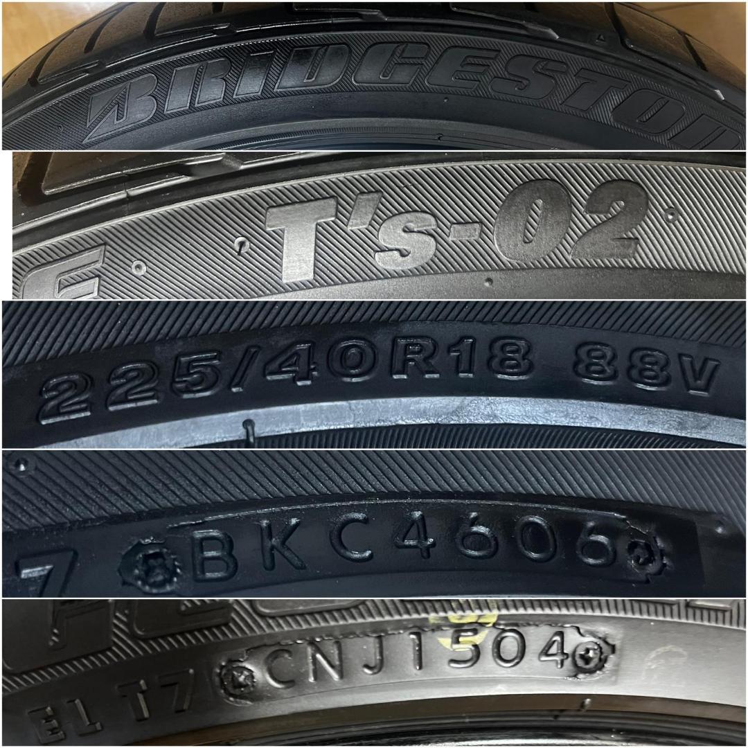 6*6様 LENSO 18x8J ET 45 PCD100/114.3 4穴 4