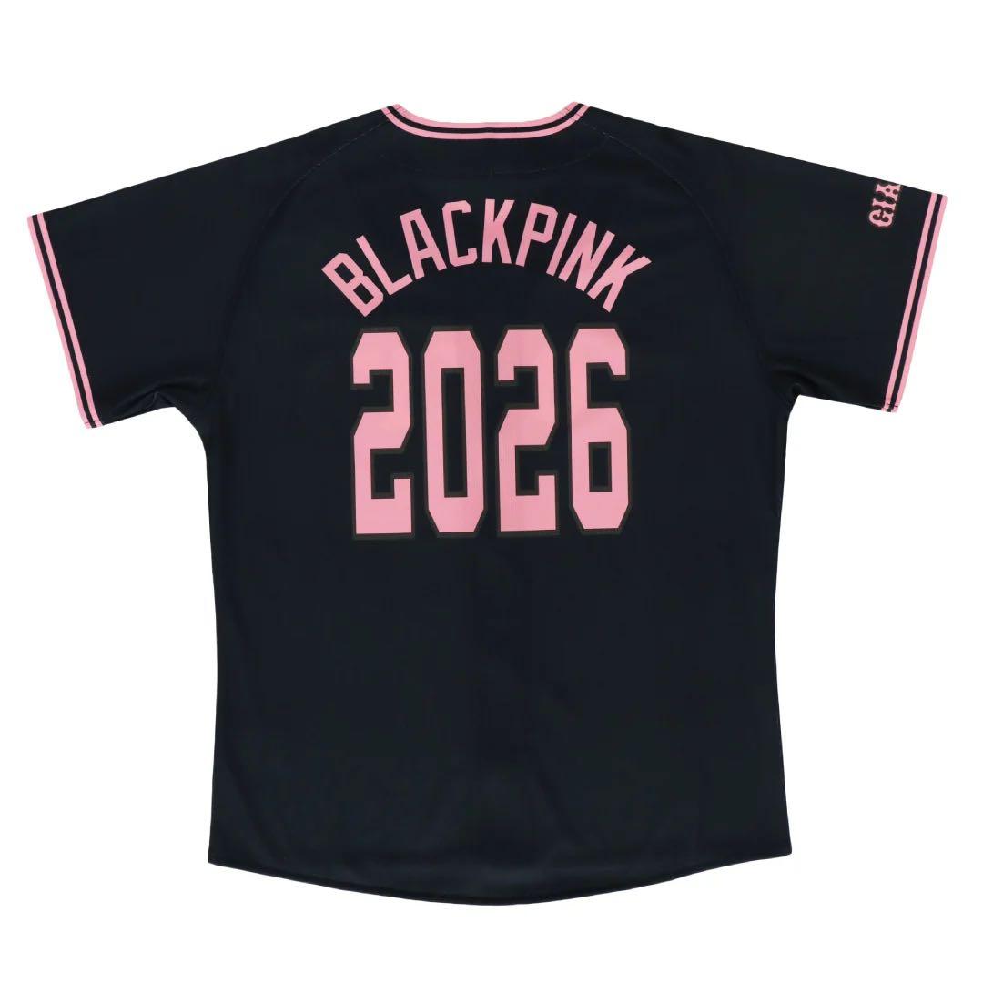 読売ジャイアンツ BLACKPINK ユニフォーム ブラック ピンク コラボ　M