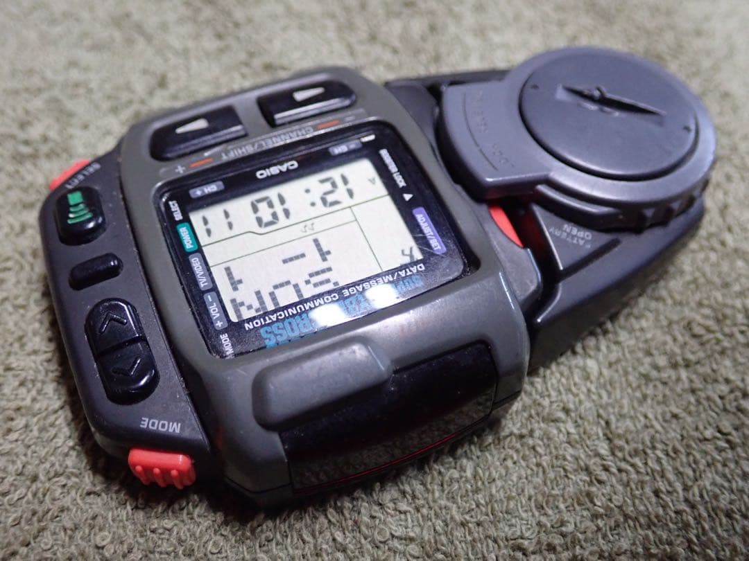 カシオ/スーパーサイバークロス/JG-200/本体電池交換済み